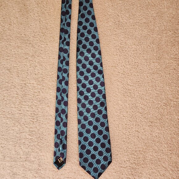 Nicole Miller Linen & Silk Tie - Picture 3 of 7